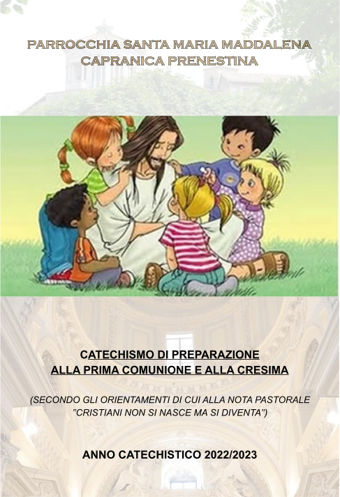 CATECHISMO biennio 22-23