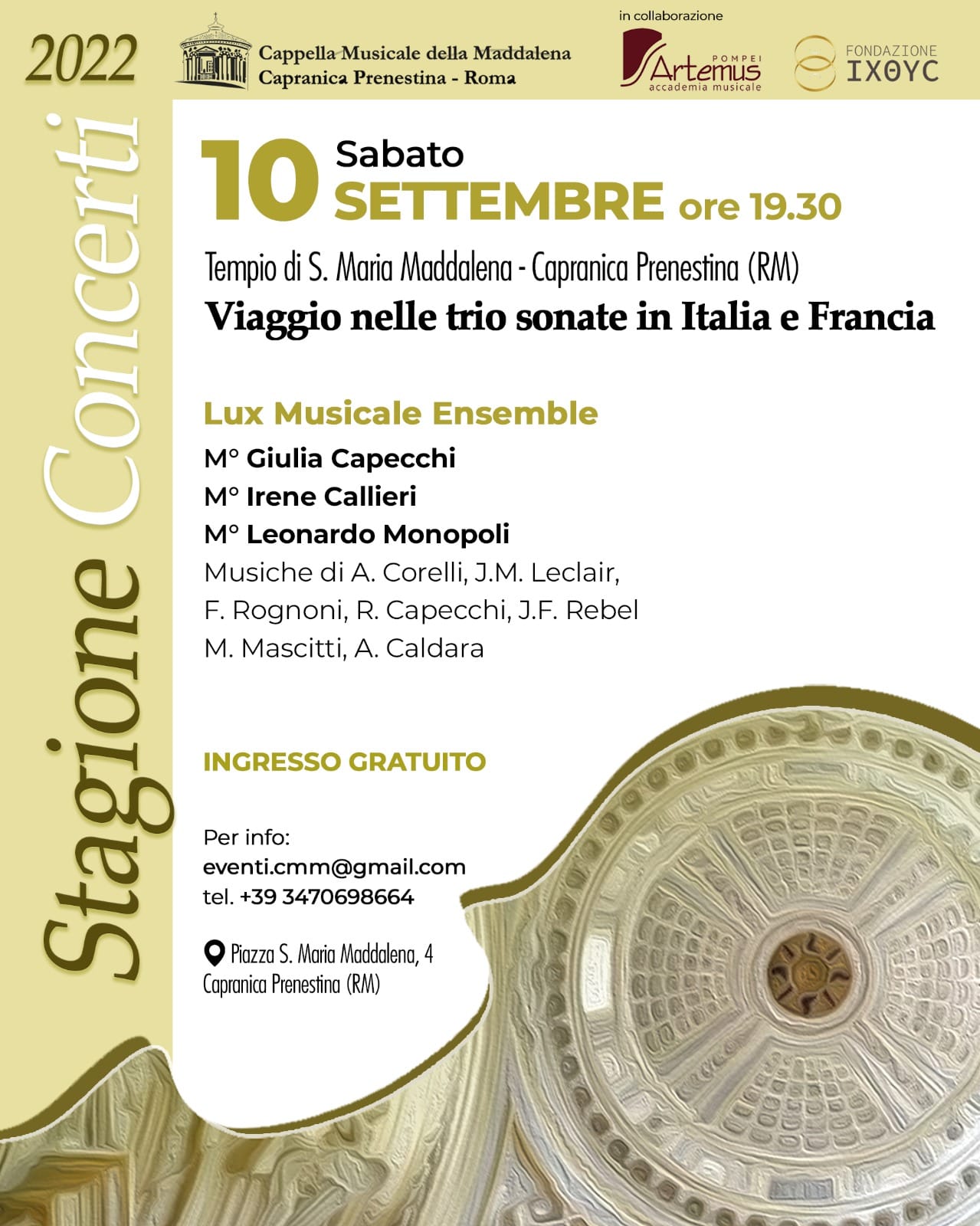 Concerto Lux Musicale Ensemble