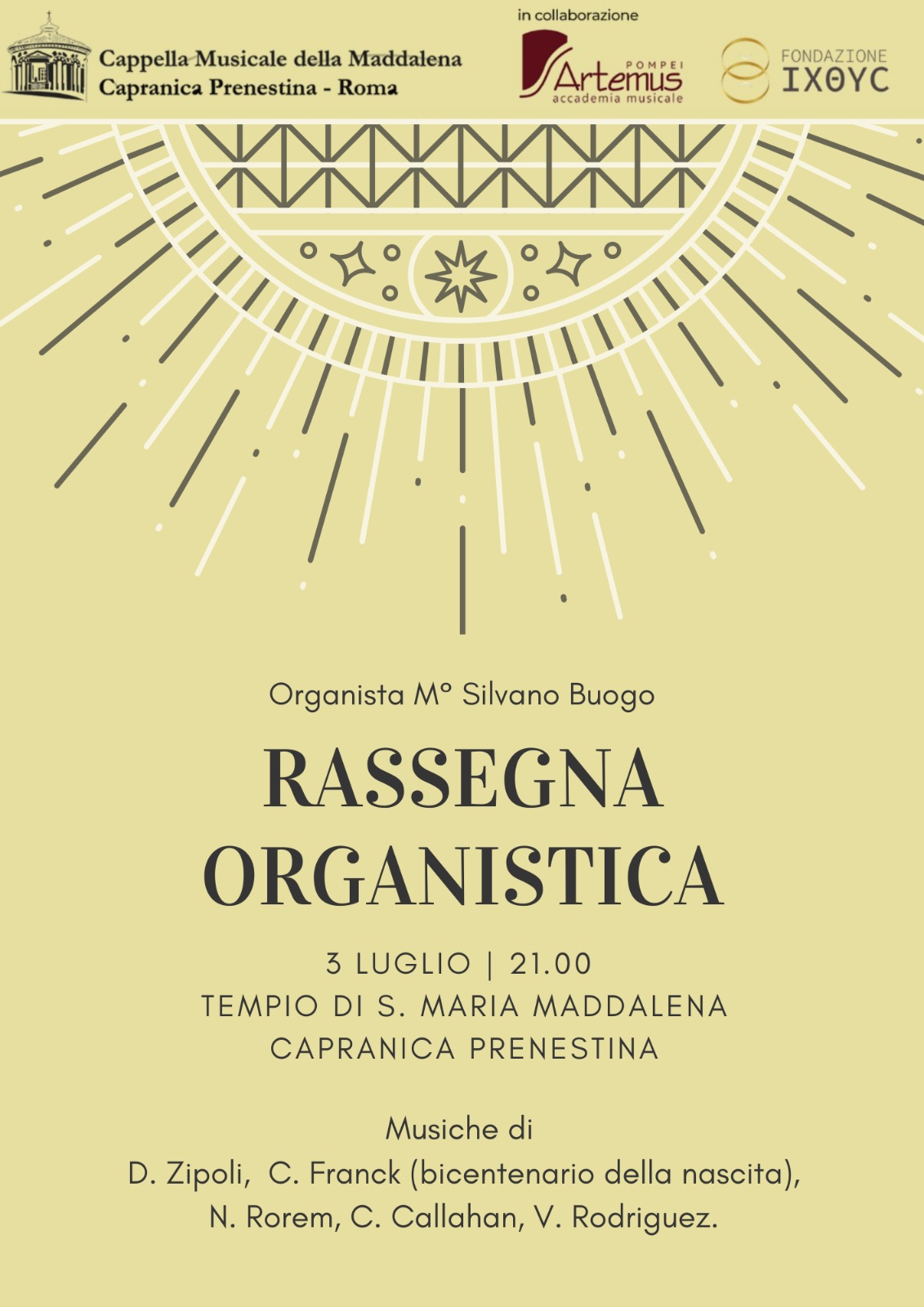 Rassegna Organistica 2022