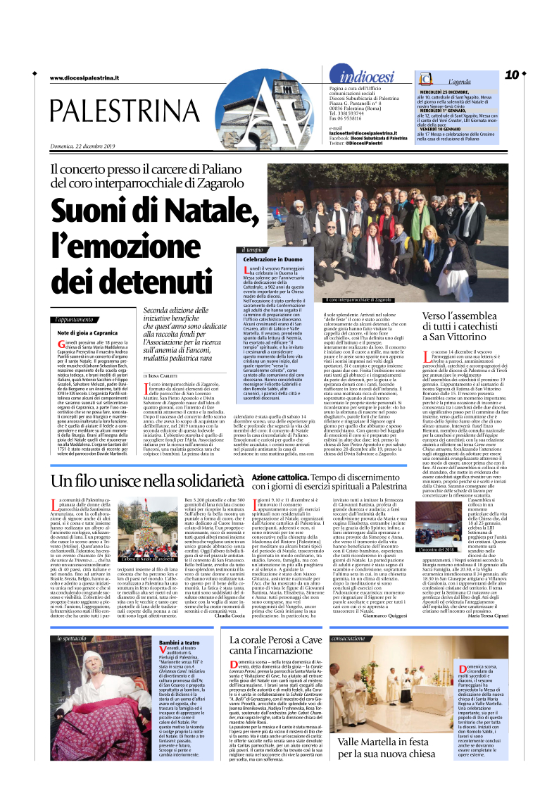 Rassegna stampa dic2019-2