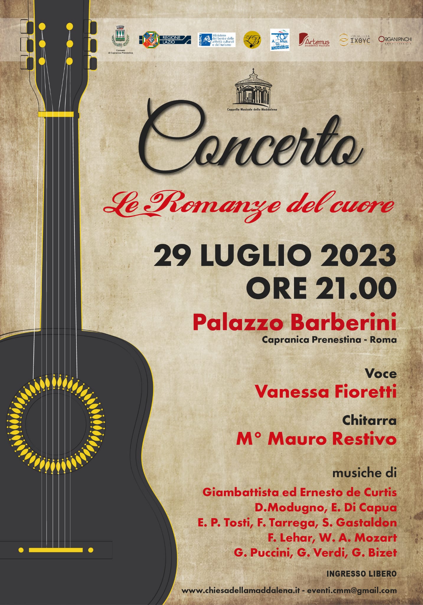 Concert Le romanze del cuore
